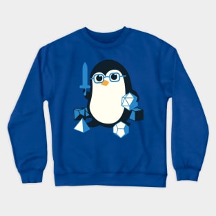Penguin Dungeons and Dragons Penguins RPG Crewneck Sweatshirt